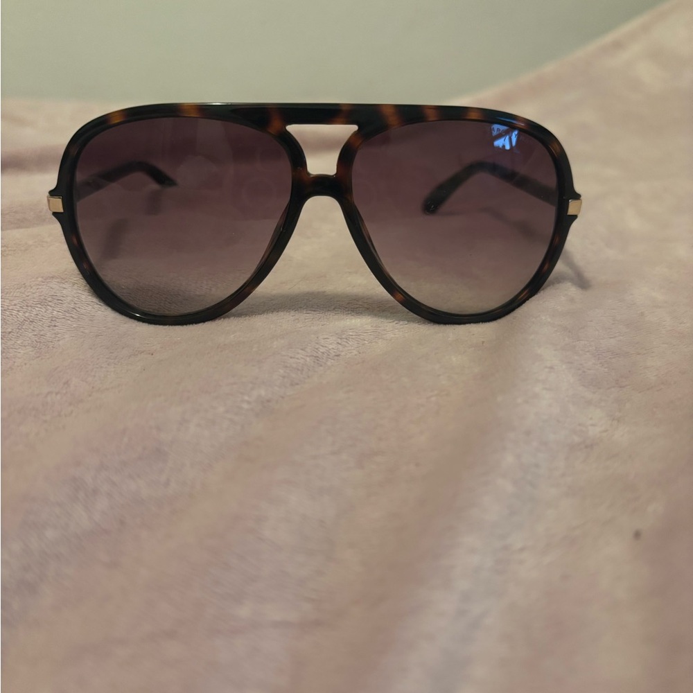 Marc By Marc Jacobs Tortoise Aviator Sunglasses